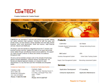 Tablet Screenshot of cgetech.com